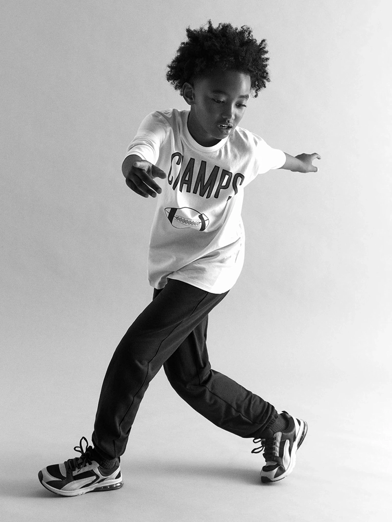 PANTALÓN DE BUZO NIÑO SFERA ALGODÓN BÁSICO