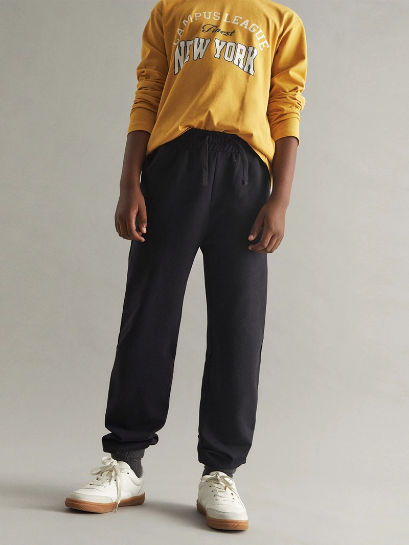PANTALÓN DE BUZO NIÑO SFERA ALGODÓN BÁSICO - 2