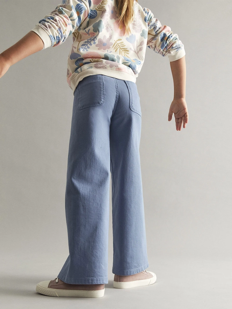 PANTALÓN NIÑA SFERA WIDELEG BÁSICO - 2