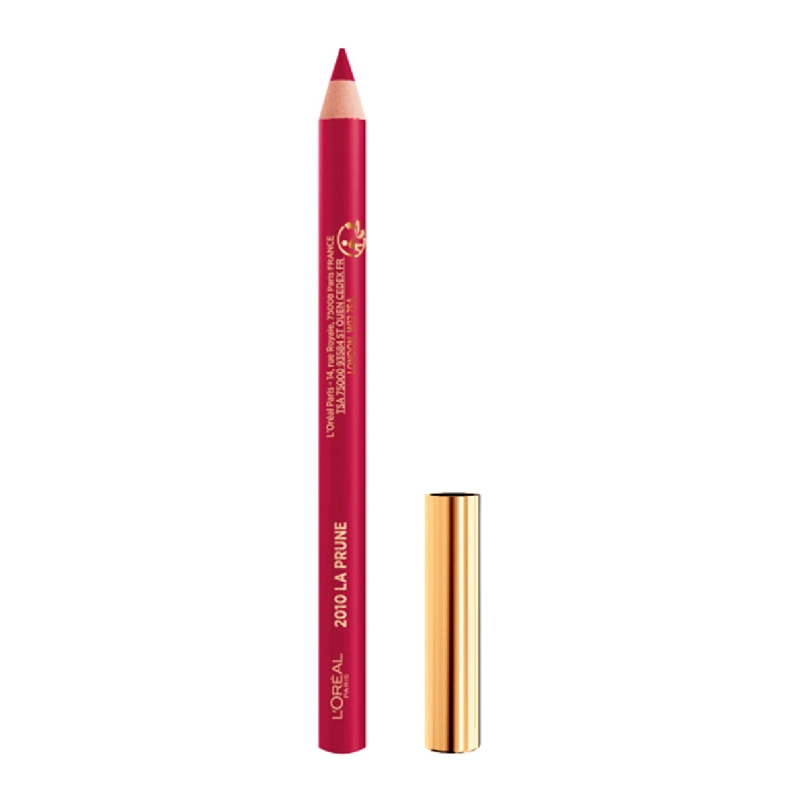 DELINEADOR LABIOS LOREAL COLOR RICHE LIP CRAYON LA PRUNE - 2