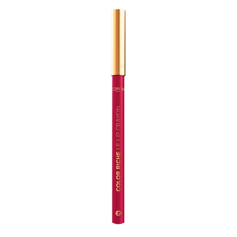 DELINEADOR LABIOS LOREAL COLOR RICHE LIP CRAYON LA PRUNE - 3