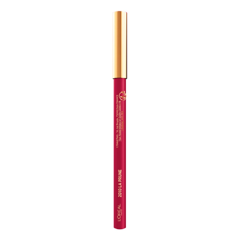 DELINEADOR LABIOS LOREAL COLOR RICHE LIP CRAYON LA PRUNE - 4