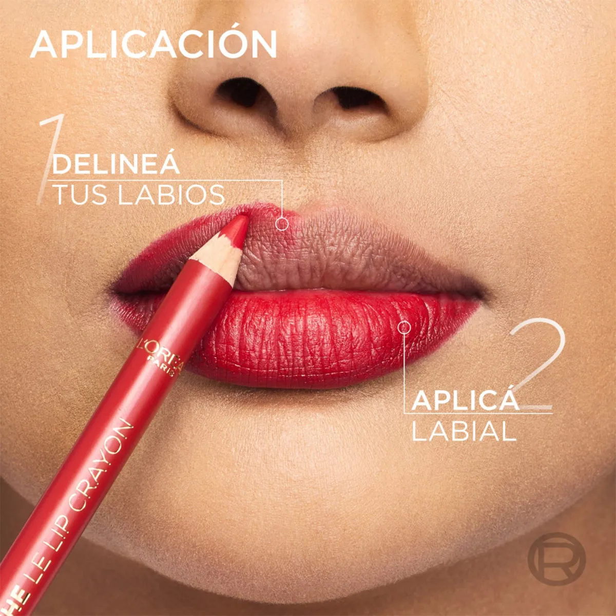 DELINEADOR DE LABIOS LOREAL COLOR RICHE LE LIP CRAYON - 5