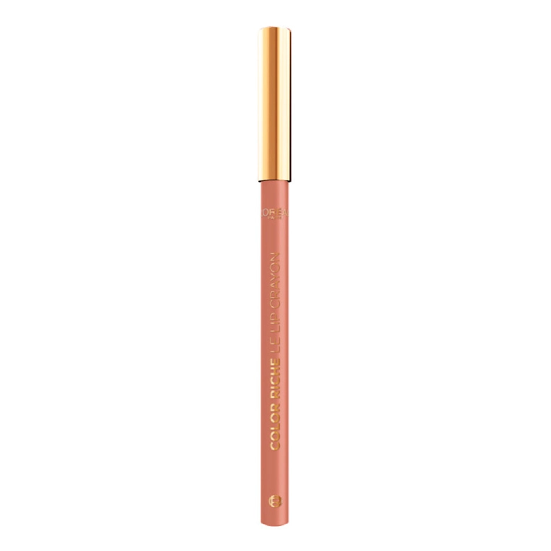DELINEADOR LABIOS LOREAL COLOR RICHE LIP CRAYON BEIGE A UN - 4
