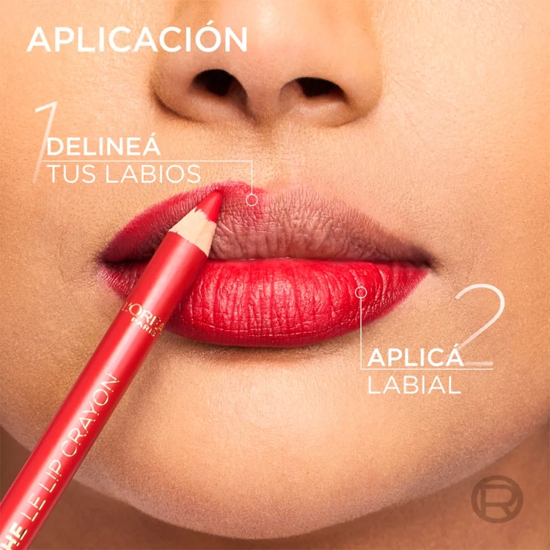 DELINEADOR LABIOS LOREAL COLOR RICHE LIP CRAYON BEIGE A UN - 8