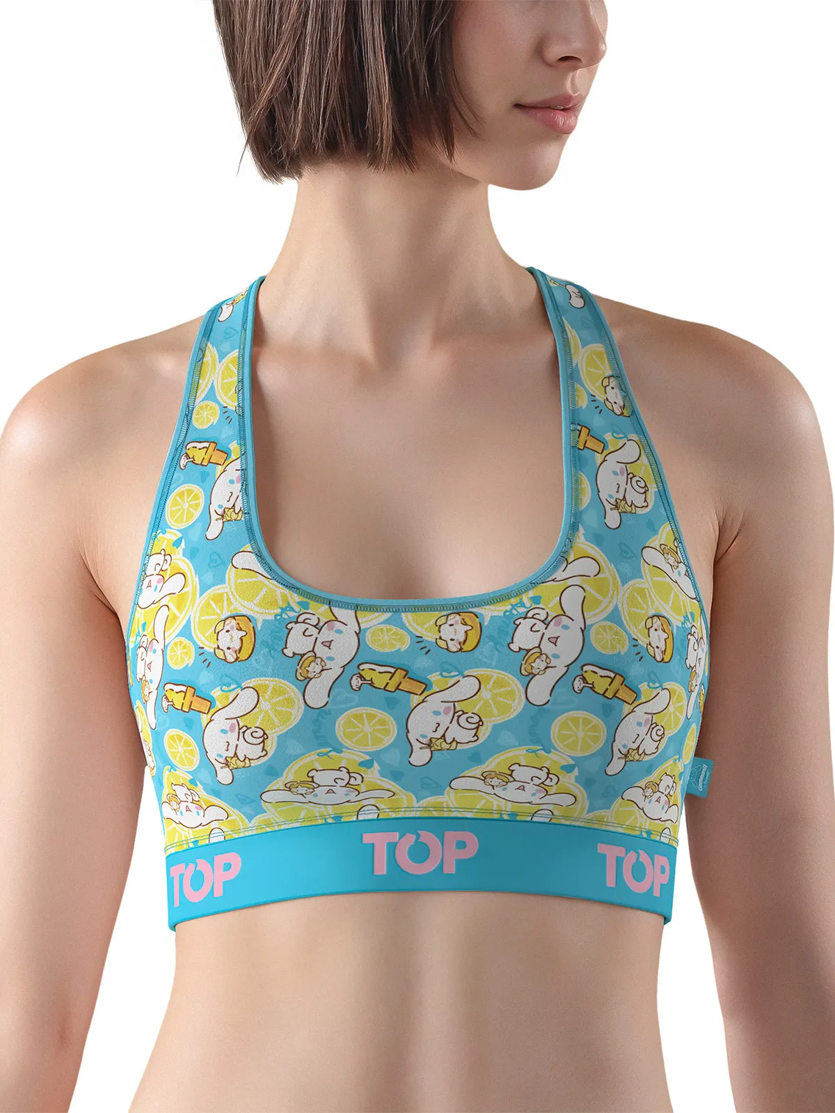 PETO MUJER TOP ALGODÓN CINNAMOROLL - 1