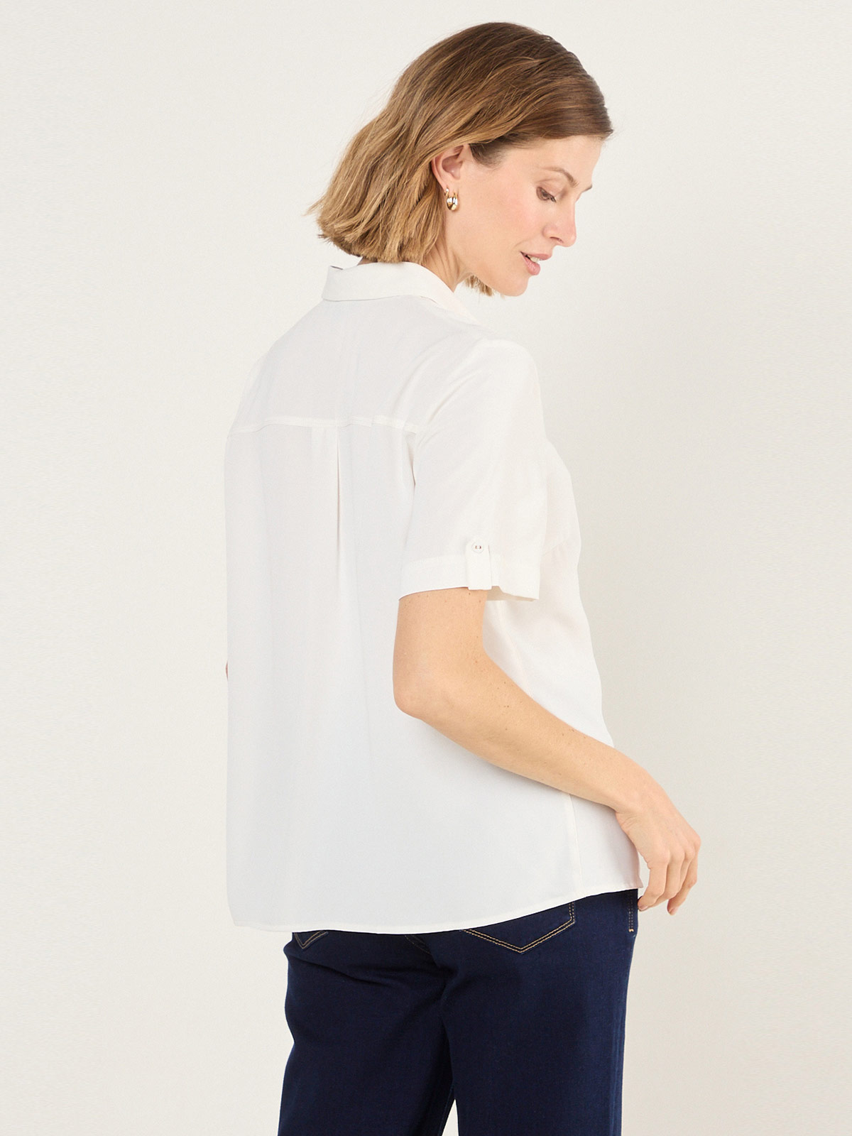 BLUSA MUJER MA GRIFFE CAMISERA CORTES - 2