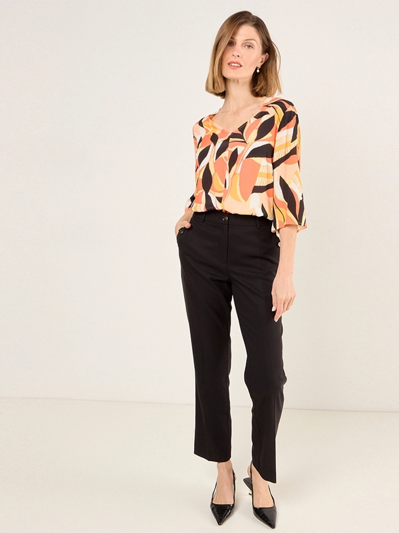 BLUSA MUJER MA GRIFFE ESTAMPADA - 4