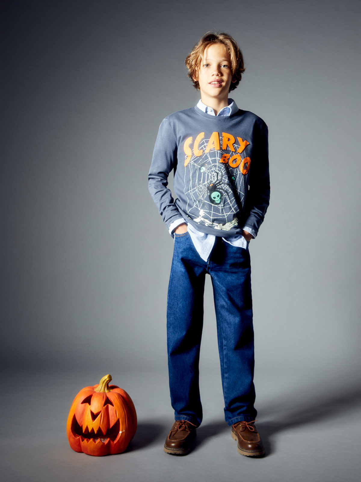 JEANS NIÑO SFERA LARGOS