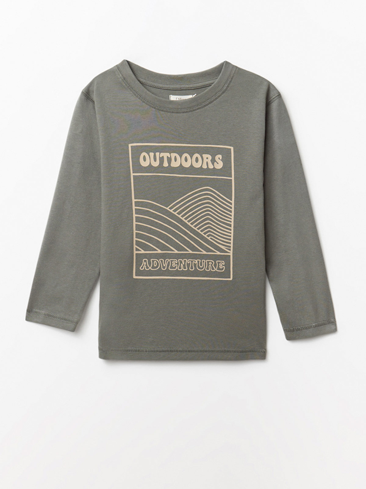 POLERA NIÑO SFERA ALGODÓN MANGA LARGA - 1