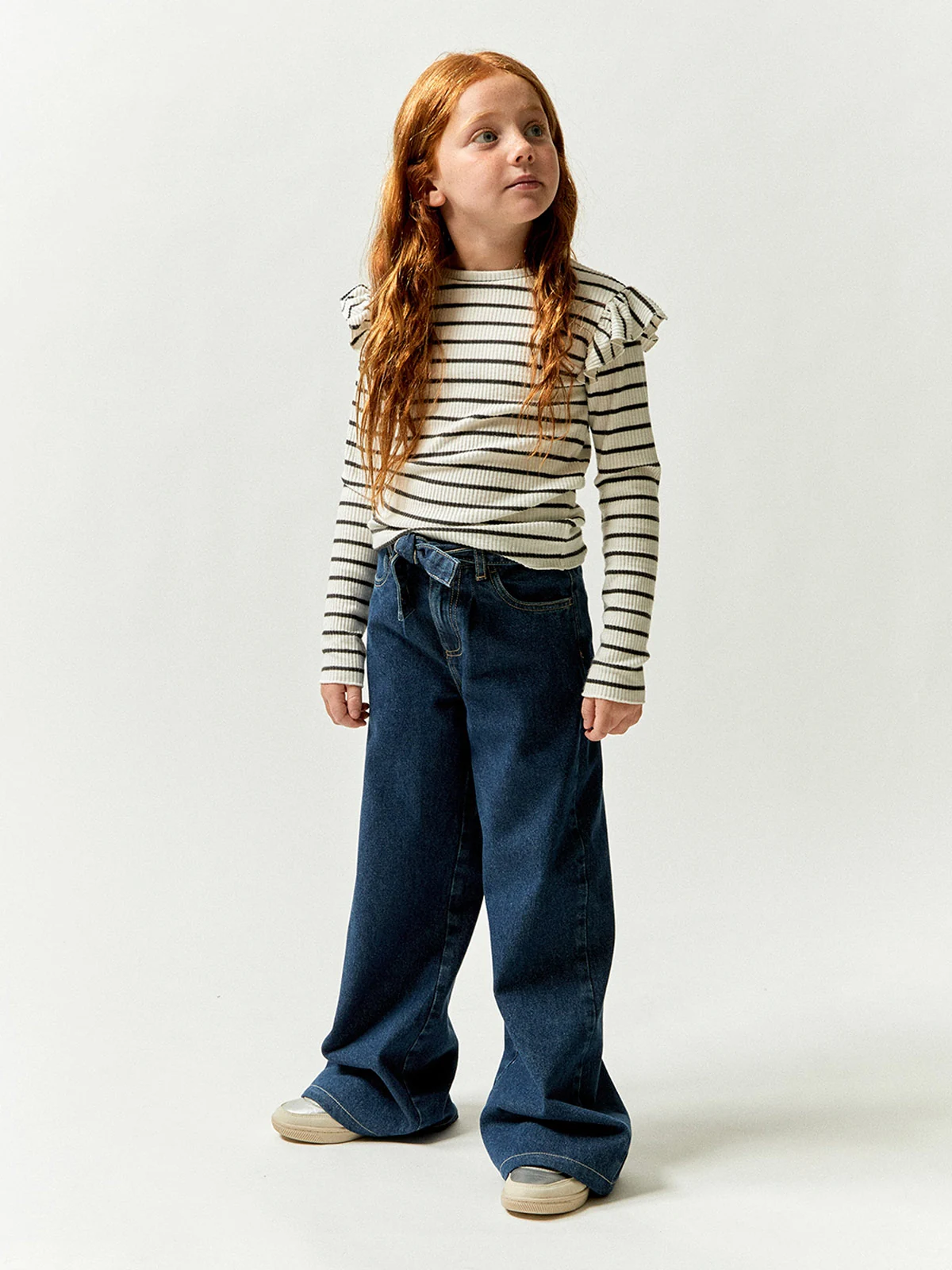 JEANS NIÑA SFERA ALGODÓN LARGO - 1