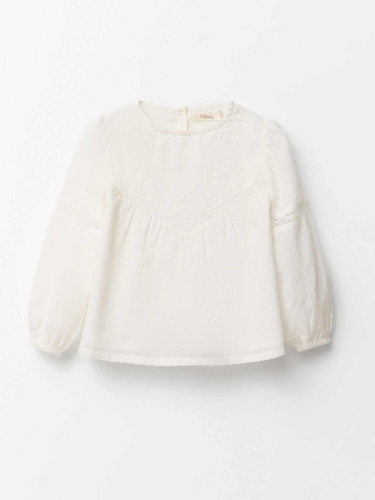SFERA BLUSA NIÑA SFERA ALGODÓN MANGA LARGA
