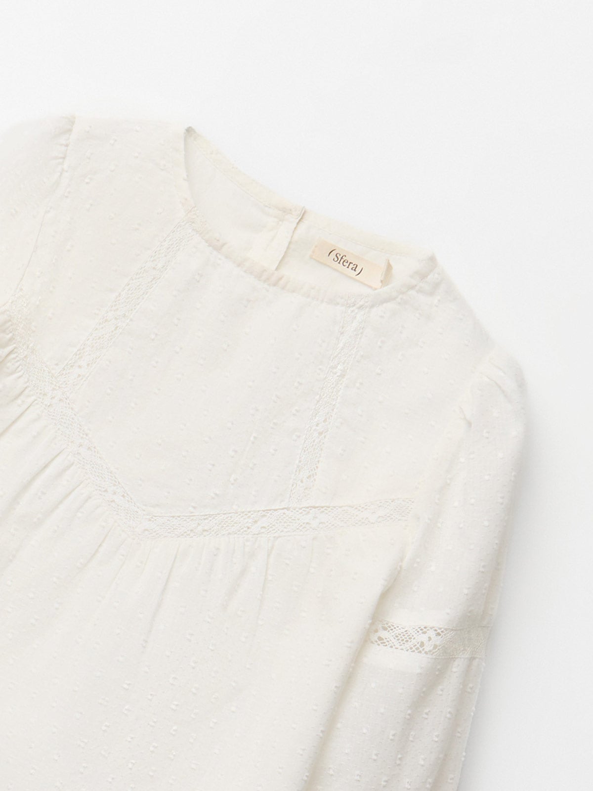 BLUSA NIÑA SFERA ALGODÓN MANGA LARGA - 2