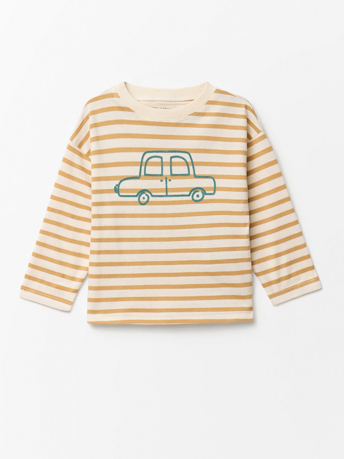 POLERA NIÑO SFERA ALGODÓN MANGA LARGA - 1