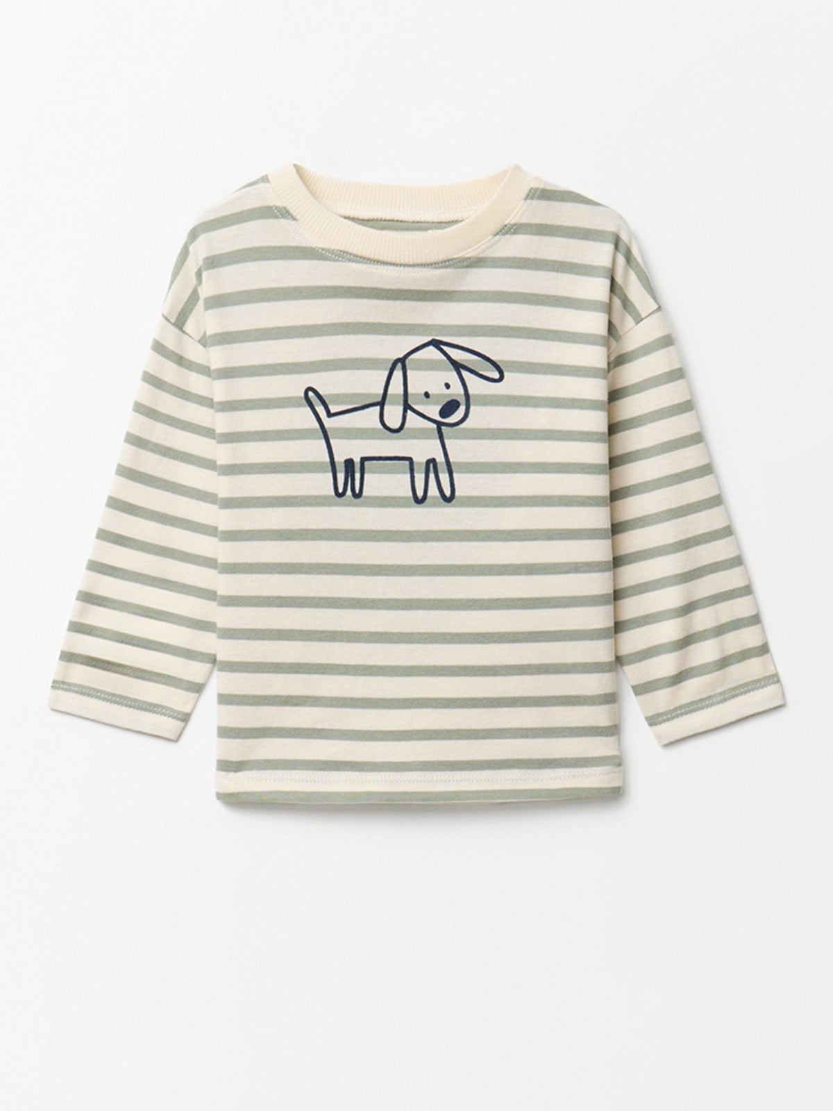 POLERA NIÑO SFERA ALGODÓN MANGA LARGA - 1