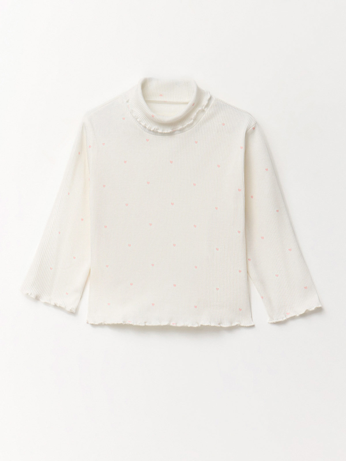 POLERA NIÑA SFERA ALGODÓN MANGA LARGA - 1