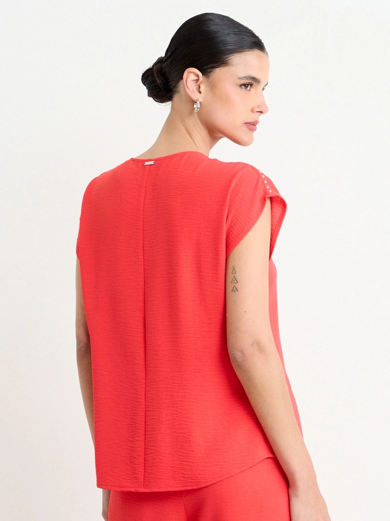 BLUSA MUJER ASH SIN MANGAS - 4