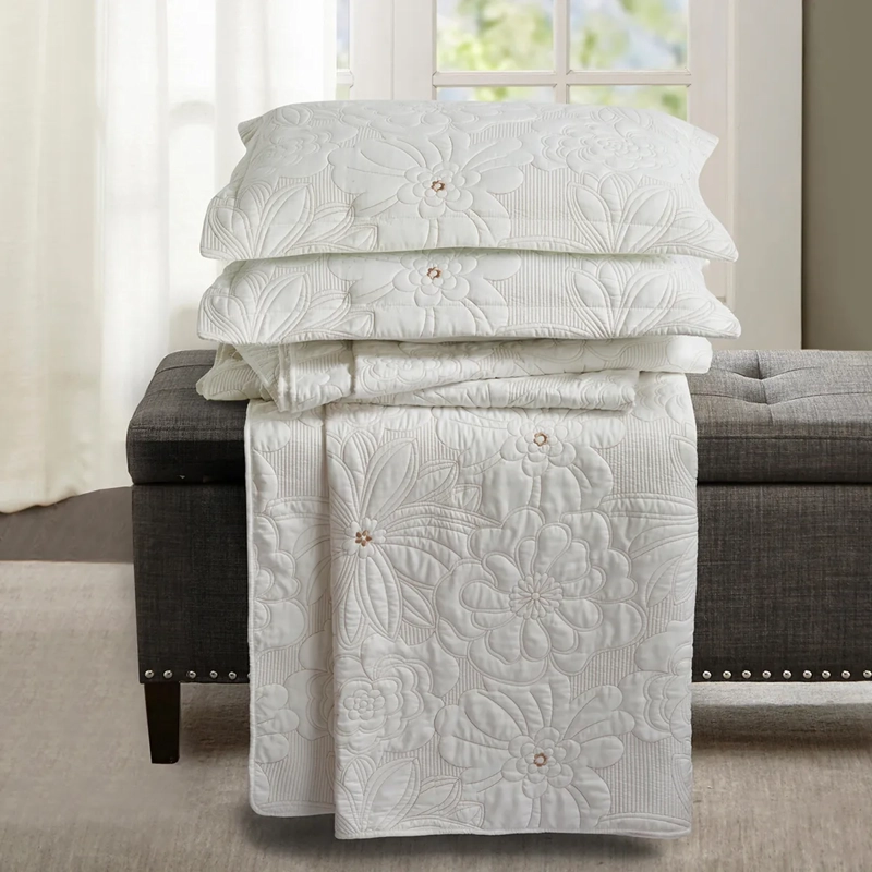 QUILT ANDES BORDADO FLORENCIA KING BEIGE - 3