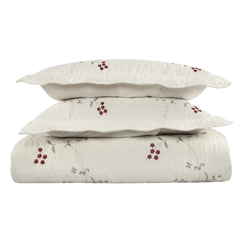 QUILT ANDES BORDADO TORONTO KING GRIS - 3