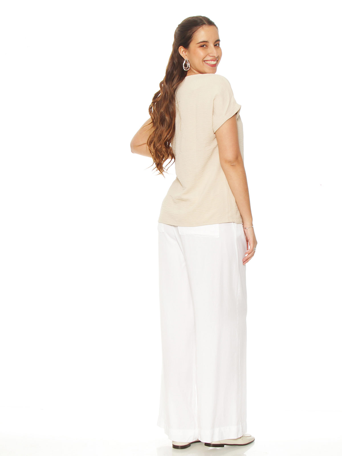 BLUSA MUJER WADOS ESCOTE REDONDO MANGA CORTA - 7