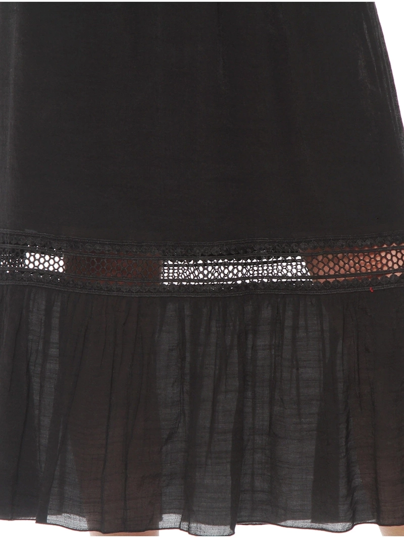VESTIDO MUJER WADOS MANGA CORTA ESCOTE EN V  - 5