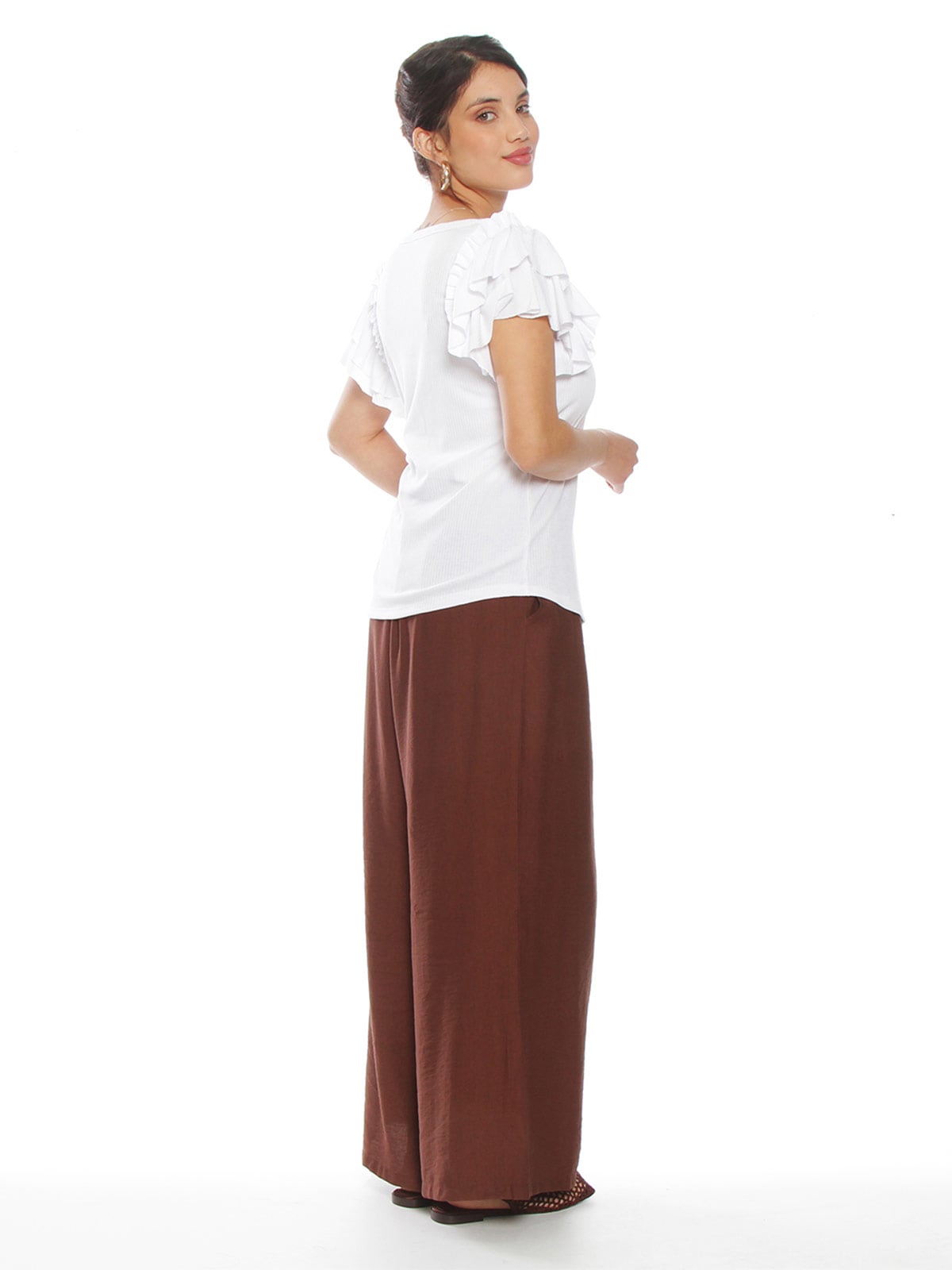 POLERA MUJER WADOS ALGODÓN ESCOTE REDONDO MANGA CORTA - 8