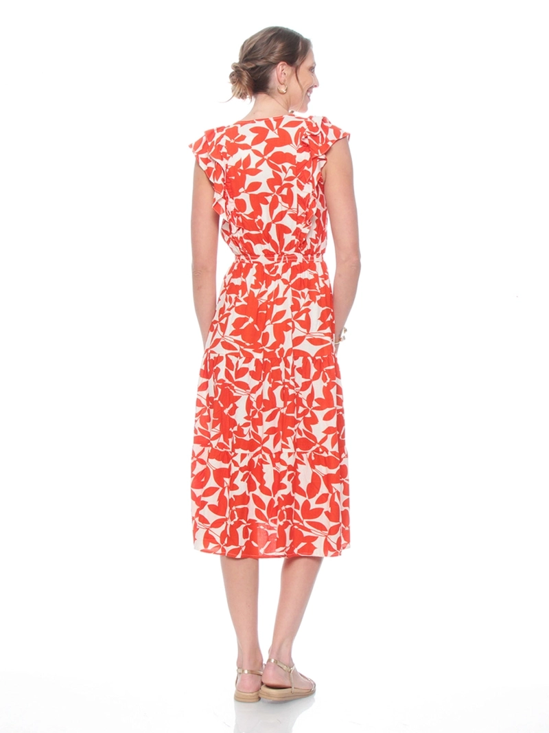 VESTIDO MUJER WADOS LARGO ESTAMPADO - 3