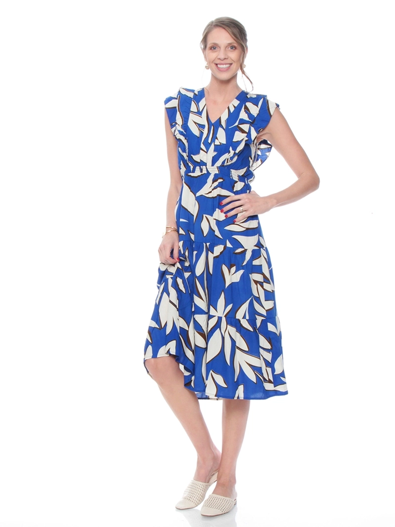 VESTIDO MUJER WADOS LARGO ESTAMPADO - 2