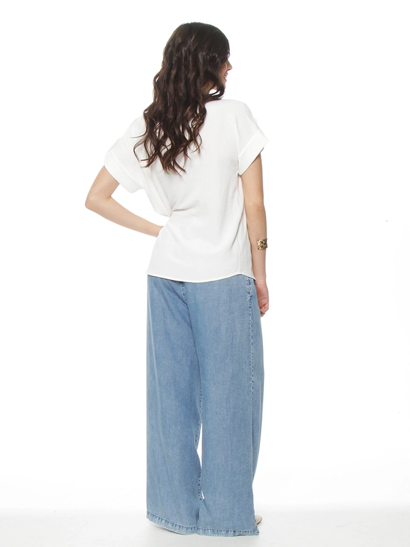 BLUSA MUJER WADO'S ECOTE REDONDO - 3