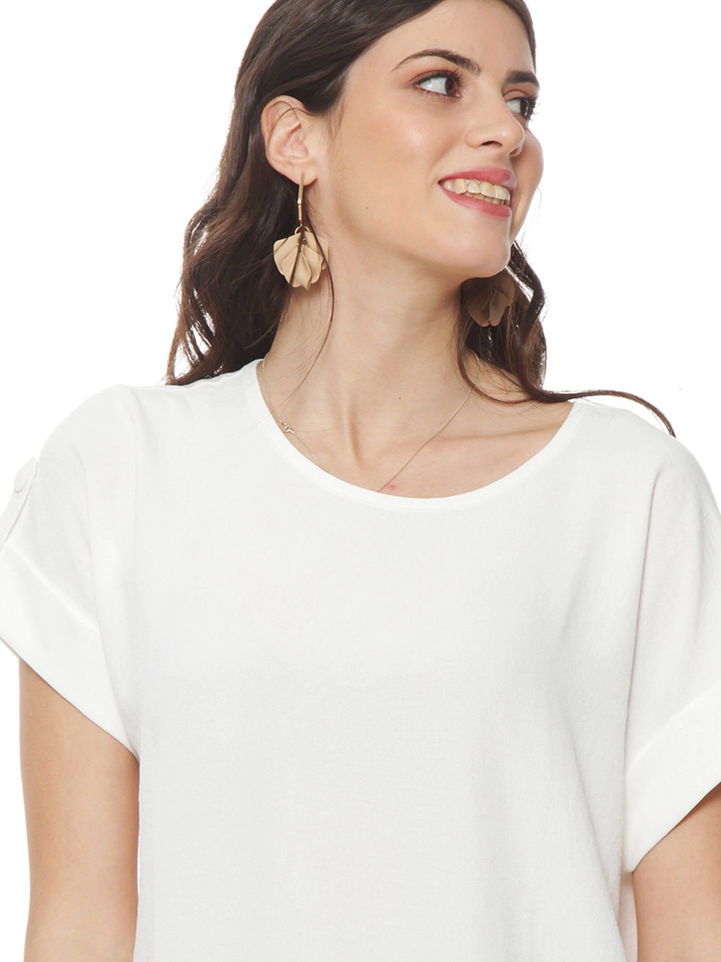 BLUSA MUJER WADO'S ECOTE REDONDO - 5