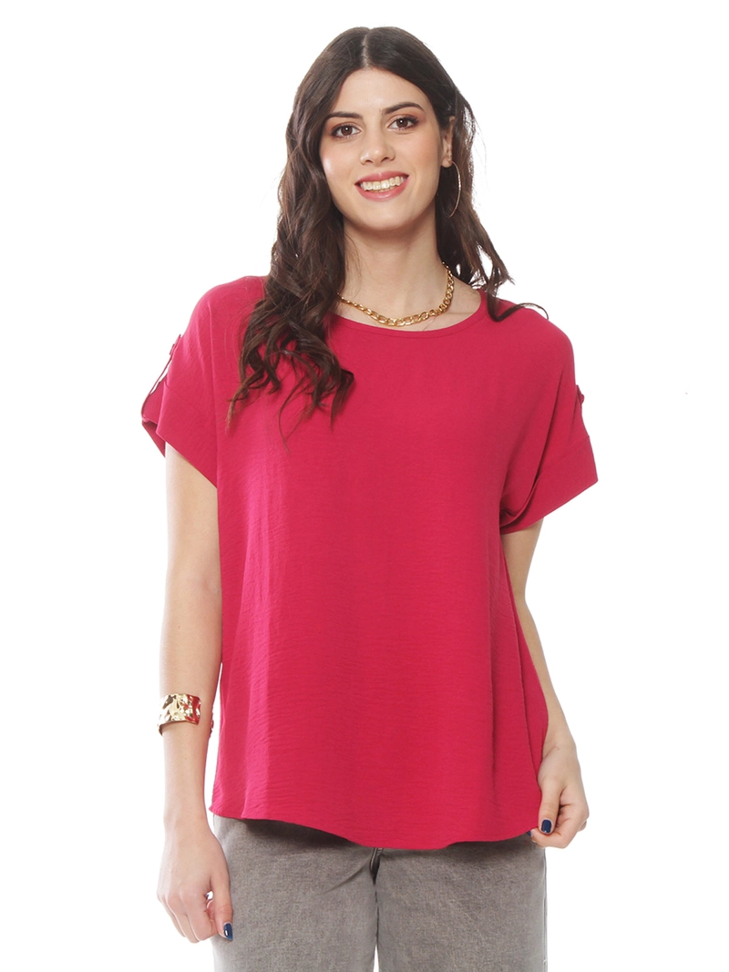 BLUSA MUJER WADO'S ECOTE REDONDO - 2