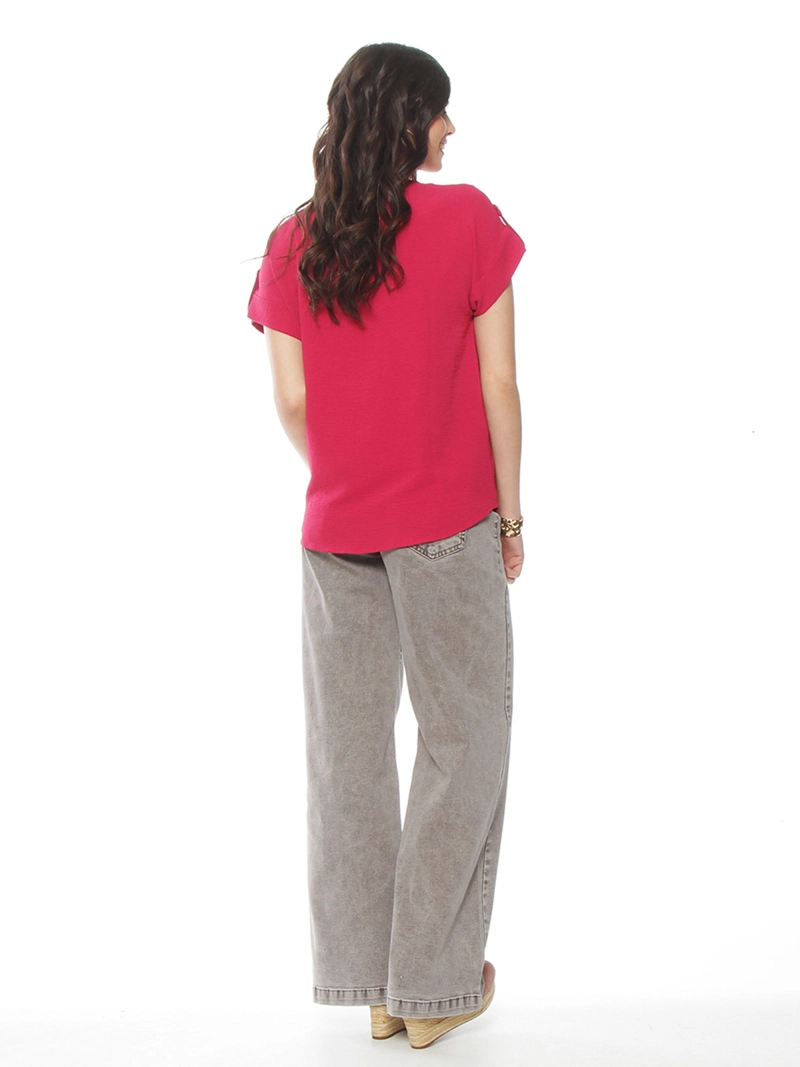 BLUSA MUJER WADO'S ECOTE REDONDO - 3