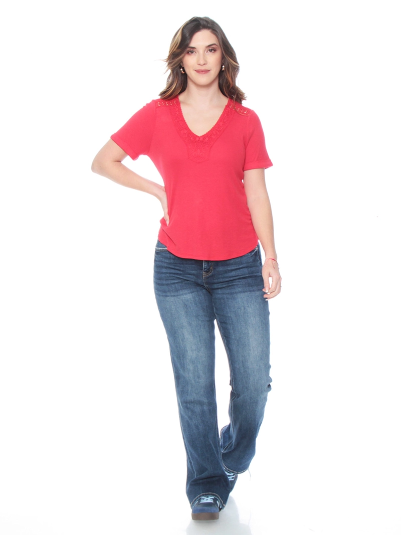 POLERA MUJER WADO'S ESCOTE V - 1