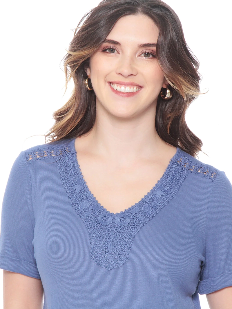POLERA MUJER WADO'S ESCOTE V - 5