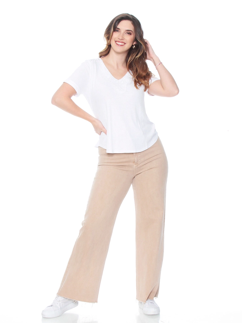 POLERA MUJER WADO'S ESCOTE V - 1