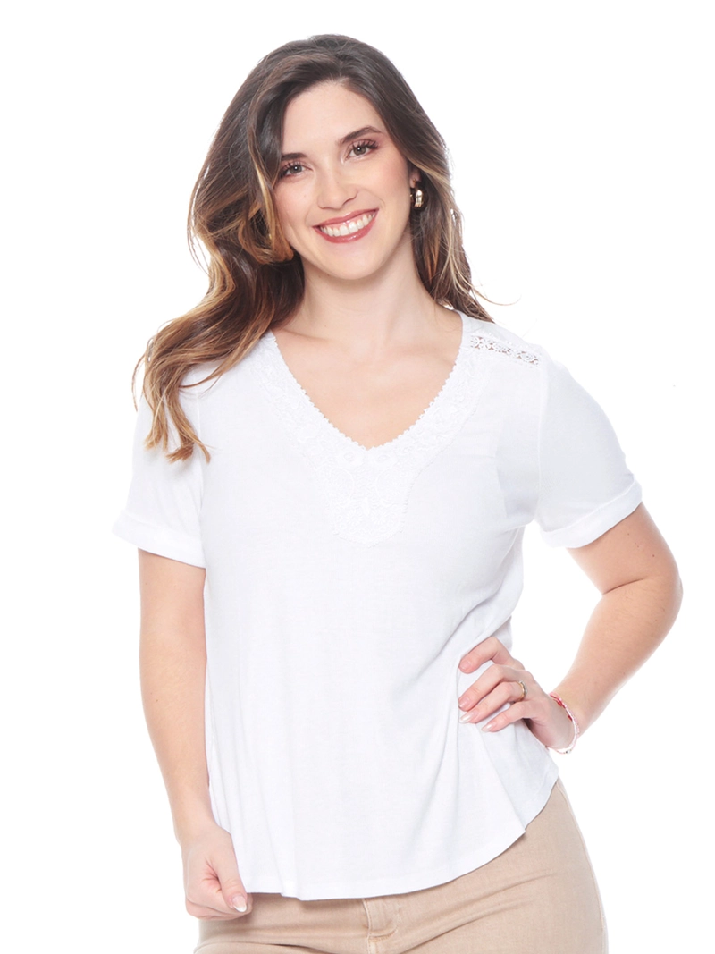 POLERA MUJER WADO'S ESCOTE V - 2