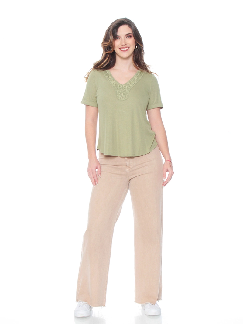 POLERA MUJER WADO'S ESCOTE V