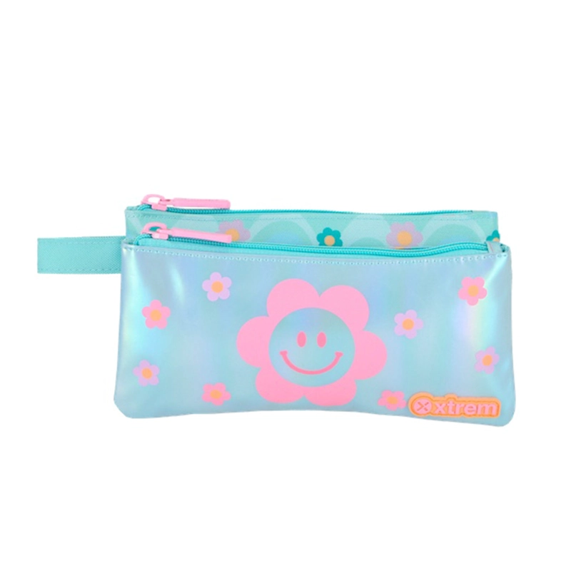 ESTUCHE XTREM TRINITY 6XT FLORES CELESTE - 2