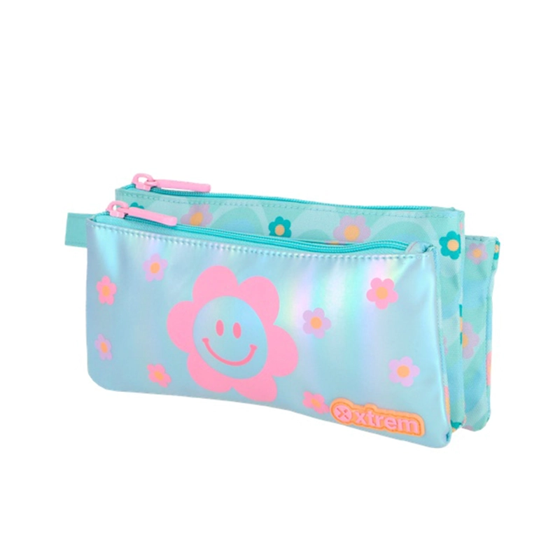 ESTUCHE XTREM TRINITY 6XT FLORES CELESTE - 3
