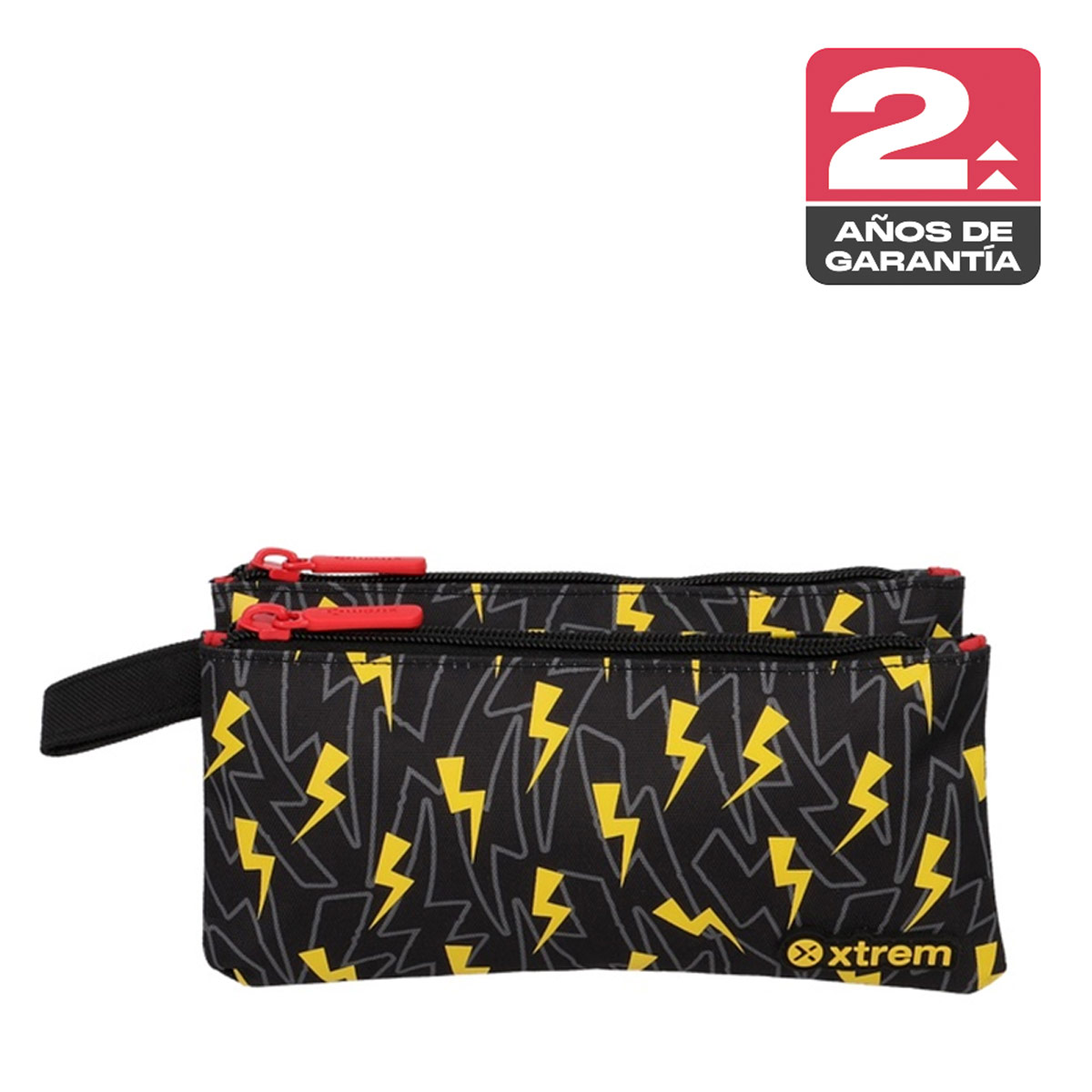 ESTUCHE XTREM TRINITY 6XT RAYO NEGRO/AMARILLO - 1