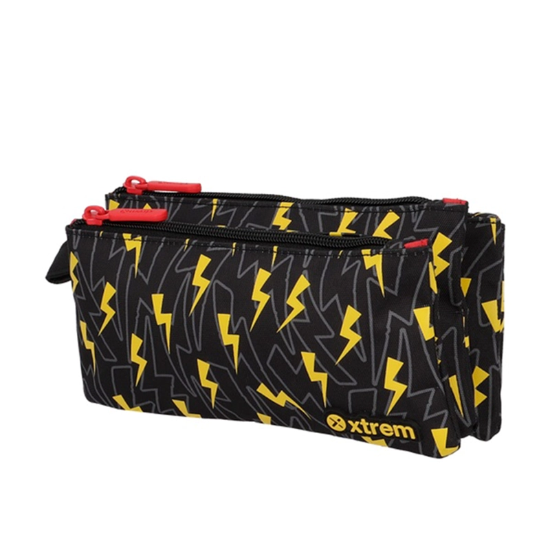 ESTUCHE XTREM TRINITY 6XT RAYO NEGRO/AMARILLO - 3