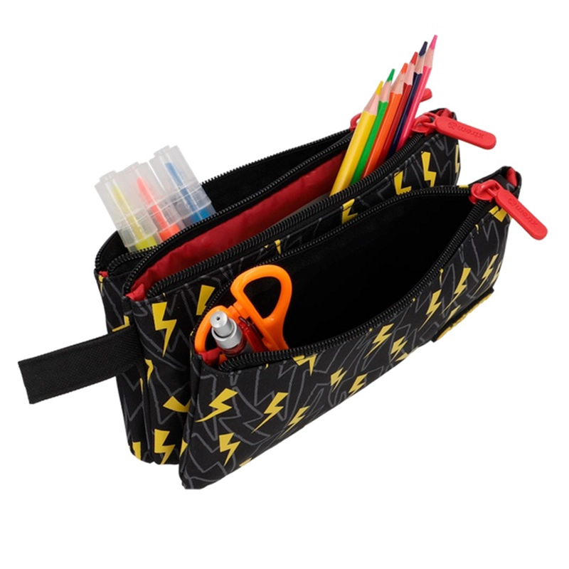 ESTUCHE XTREM TRINITY 6XT RAYO NEGRO/AMARILLO - 5