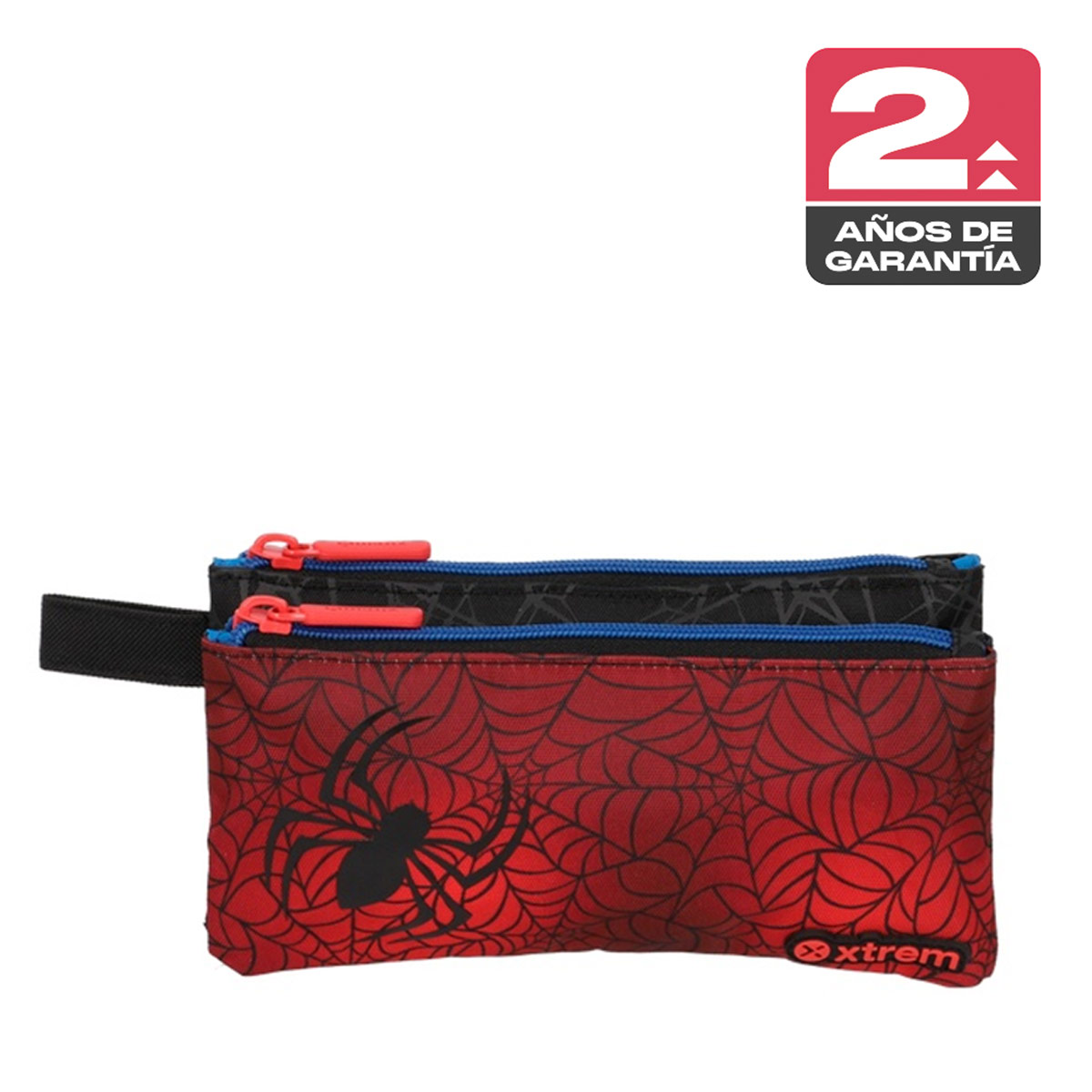 ESTUCHE XTREM TRINITY 6XT SPIDER NEGRO/ROJO - 1