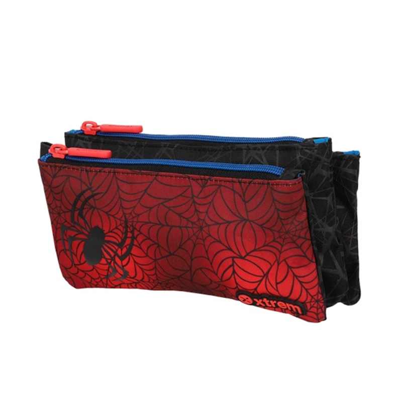 ESTUCHE XTREM TRINITY 6XT SPIDER NEGRO/ROJO - 3