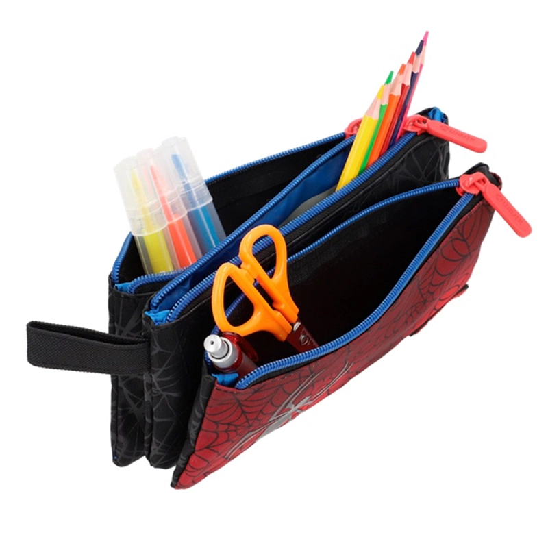 ESTUCHE XTREM TRINITY 6XT SPIDER NEGRO/ROJO - 5