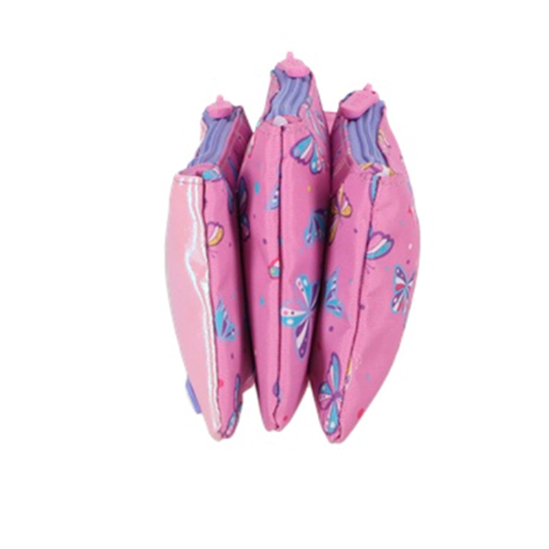 ESTUCHE XTREM TRINITY 6XT MARIPOSAS ROSADO/MORADO - 6