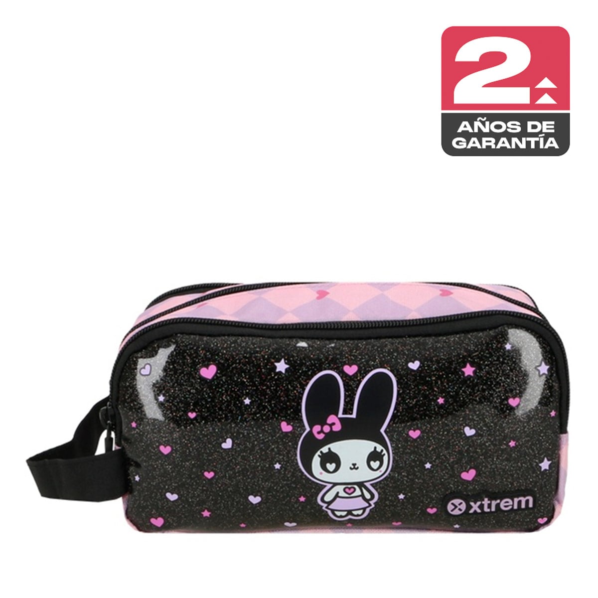 ESTUCHE XTREM UNIVERSITY+ 6XT GATO NEGRO/LILA - 1