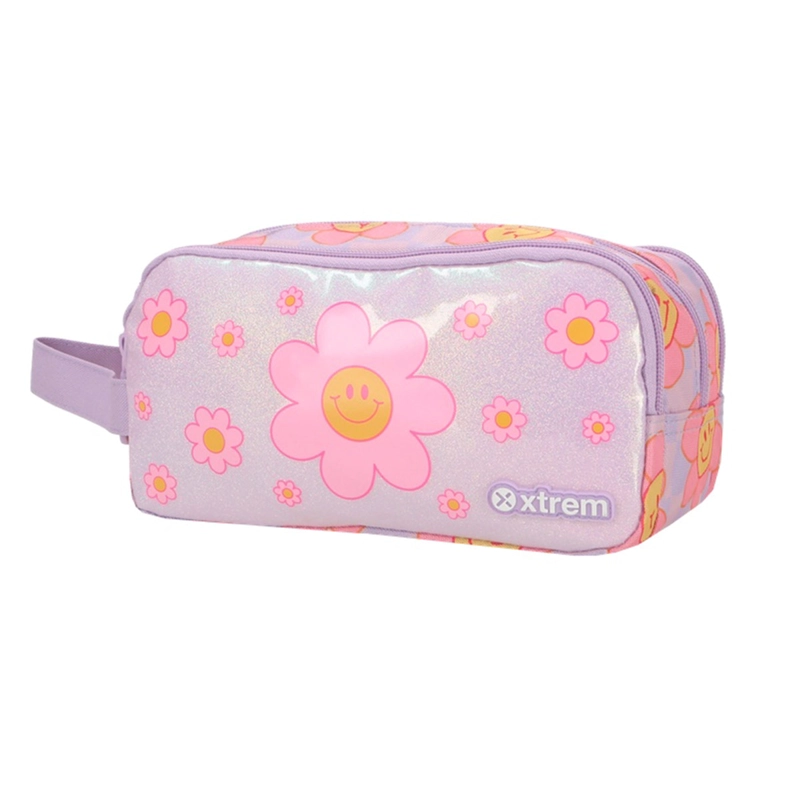 ESTUCHE XTREM UNIVERSITY+ 6XT FLORES LILA - 3