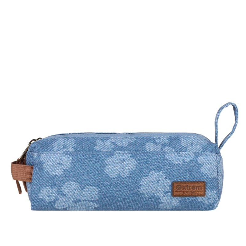 ESTUCHE XTREM WEBSTER 2.0 6XT DENIM FLORES AZUL - 2