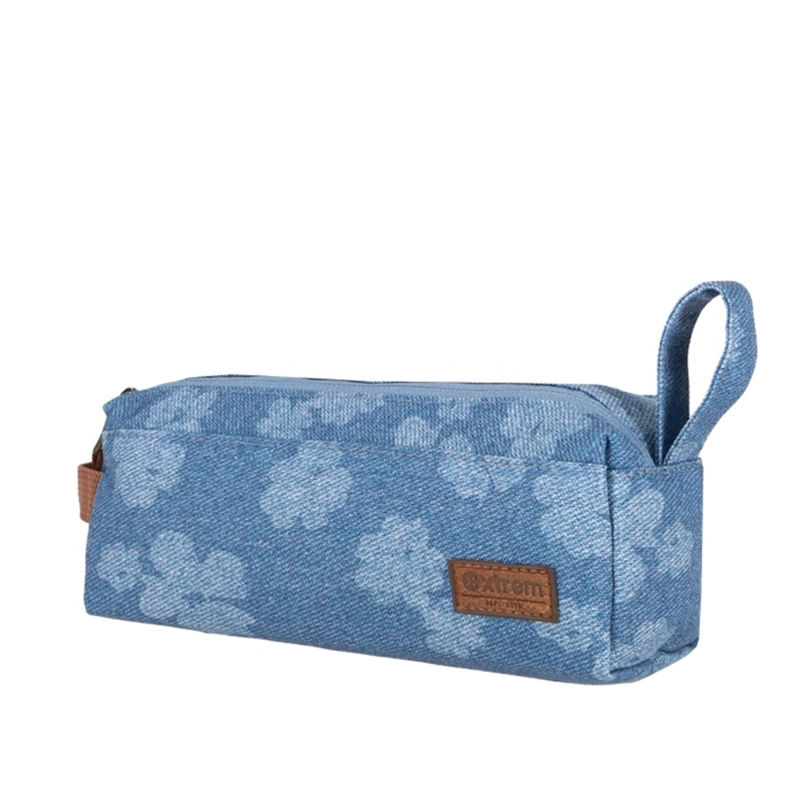 ESTUCHE XTREM WEBSTER 2.0 6XT DENIM FLORES AZUL - 3